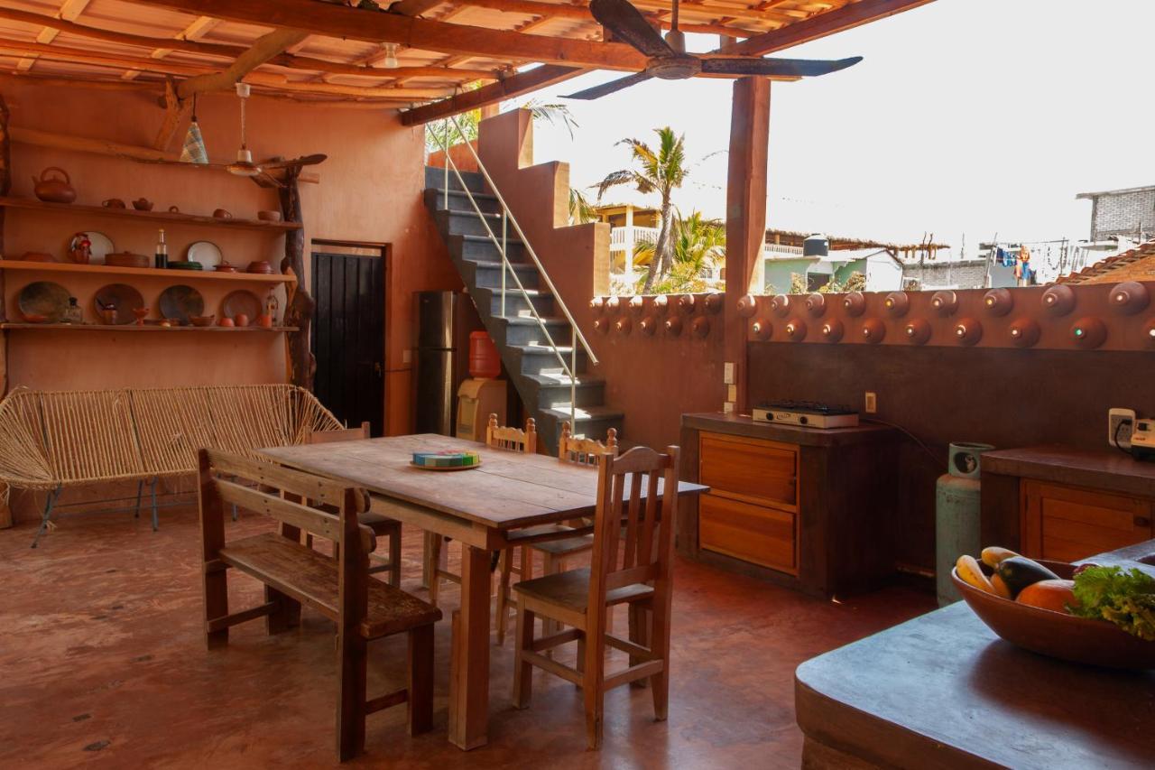 M A R E A V I V A - Z I P O L I T E - O A X Apartment Zipolite Exterior photo